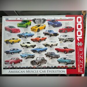 Eurographics American Muscle Car Evolution Puzzle